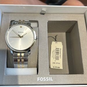 Fossil watch Mens Or unisex